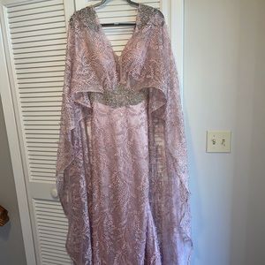 Custom made gown, size 8-10